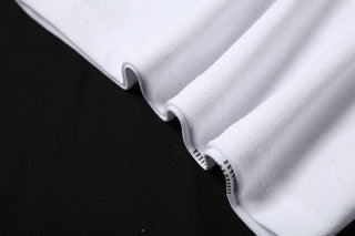 U neck letter print cami top