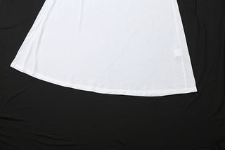 Long sleeve off shoulder mesh hollow out cut out maxi dress