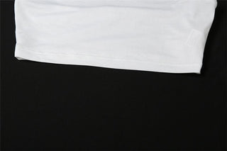 Lace ruffle 2 piece tube top