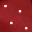 Cotton-blend Boat Neck Knotted Polka Dot Ruched Tank Top