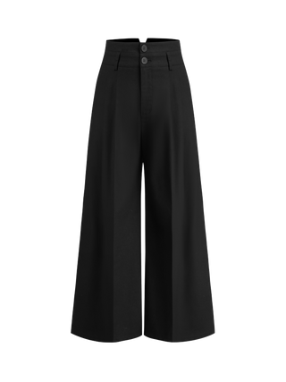 High Rise Linen Trousers