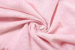 Sweetheart neck ruffle mesh backless top