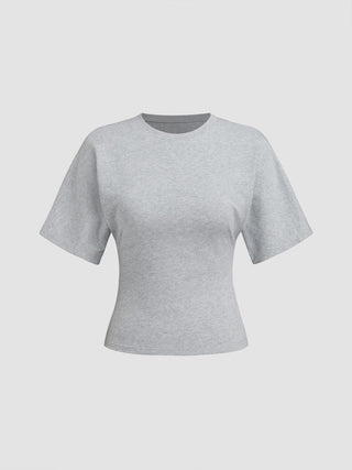 Round Neckline Tee