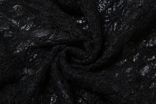 Lace u neck backless solid cami mini dress