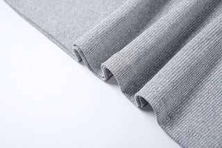 U neck ribbed solid backless cami maxi dress