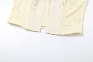 Notch neck lace backless solid tube top