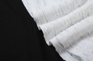 Ruched v neck irregular backless mini dress