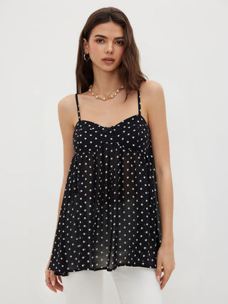 Chiffon Leopard Bowknot Oversized Mini Nightdress