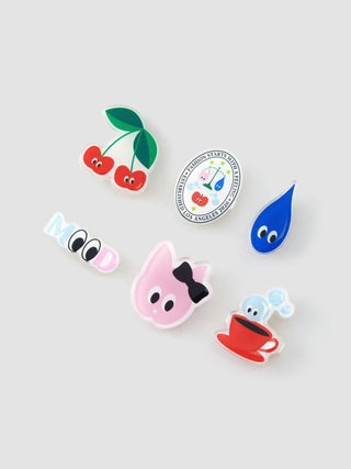 ICON BROOCH SET