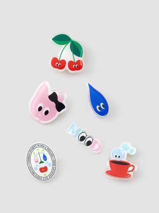 ICON BROOCH SET