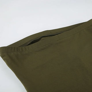 Flower print self tie tube top