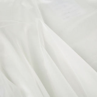 Mesh ruched solid maxi skirt