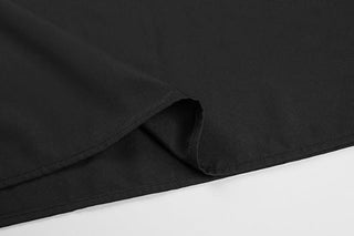 Halter o ring ruffle backless mini dress