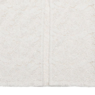 Hollow out lace tube cut out maxi dress