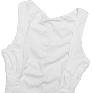 Ruched ruffle sleeve maxi dress