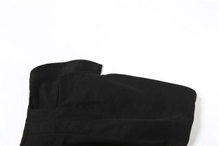 Ruched irregular backless solid tube top