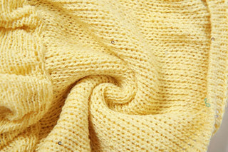 Halter ruffle knitted solid crop top