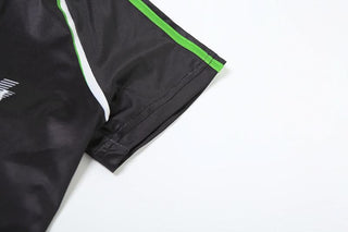 Short sleeve letter print short pant set