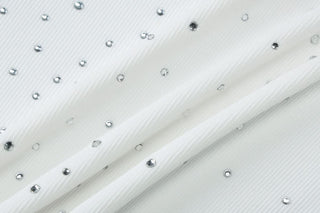 U neck beaded tank top