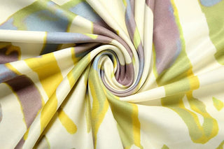 Cowl neck print halter self tie slit maxi dress