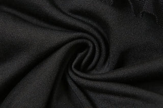 Ruffle v neck backless solid cami pant set