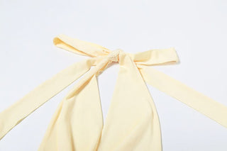 Self tie halter cowl neck flower print maxi skirt set