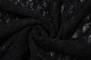 Sweetheart neck self tie lace tube maxi skirt set