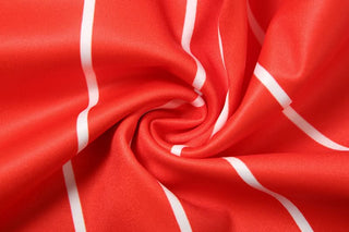 Ruched v neck slit striped irregular mini skirt set