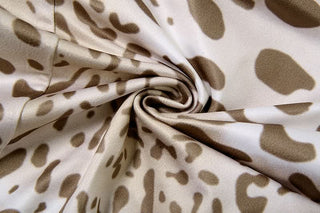 Leopard print v neck halter self tie mini dress