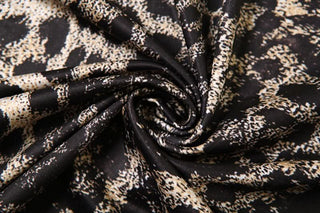 Leopard print lace up spaghetti strap maxi dress