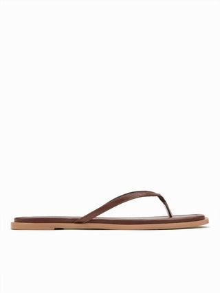 SQUARE TOE FLIP-FLOP SLIPPERS