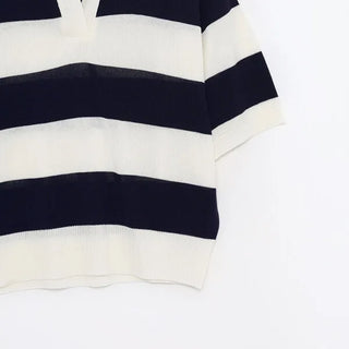Colored striped knit