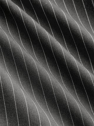 Woven Boat Neck Stripe Knotted Oversized Top For Work