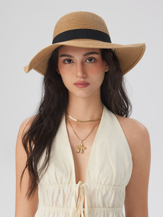 BOWKNOT STRAW HAT