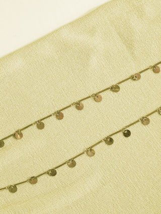 Cowl Neck Backless Chain Detail Cami Mermaid Maxi Dress