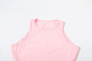 Crewneck bowknot hollow out cut out maxi dress