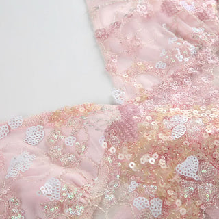 Halter self tie glitter v neck backless top