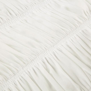 Bowknot ruffle ruched low rise short pant