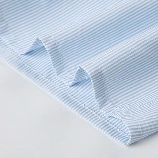 Striped self tie ruched low rise short pant