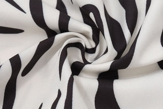 Zebra print halter backless top