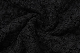 Lace slit square neck cami top