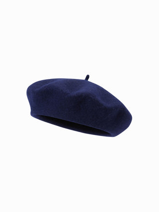 WOOL-BLEND BERET HAT