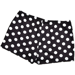 Polka dot u neck ruffle low rise pant set