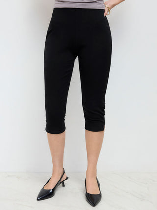 Polka Dot Stretch Capri