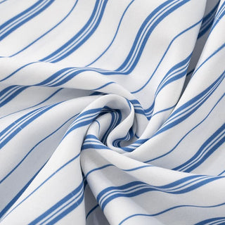 Striped bowknot zip-up halter maxi dress