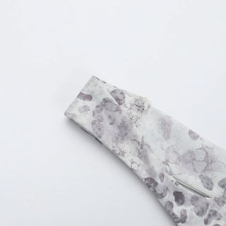 Leopard print v neck backless tank mini dress