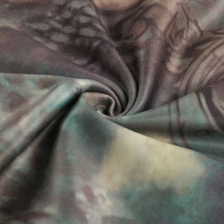 Cross front halter self tie print ruched maxi dress