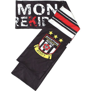 Letter print contrast decor belt