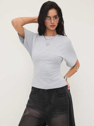 Round Neckline Tee
