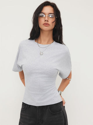 Round Neckline Tee